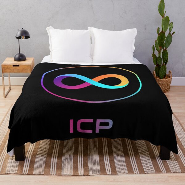 ICP - ICP Token - ICP Crypt Throw Blanket RB3107 product Offical icp Merch
